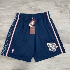 Mitchell & Ness Brooklyn NJ Nets NBA Hardwood Classics Swingman Shorts Men’s